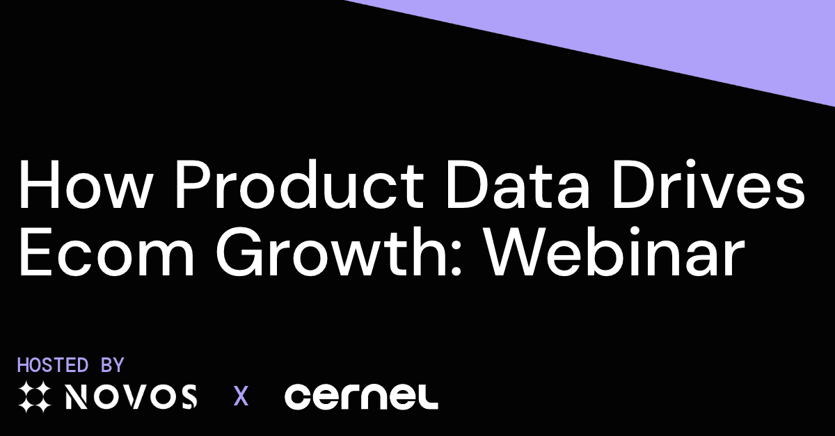 Product Data Webinar