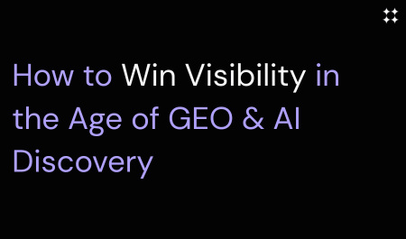 How to win GEO visibility webinar