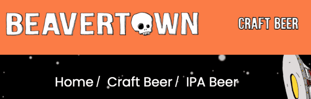 Breadcrumb link example